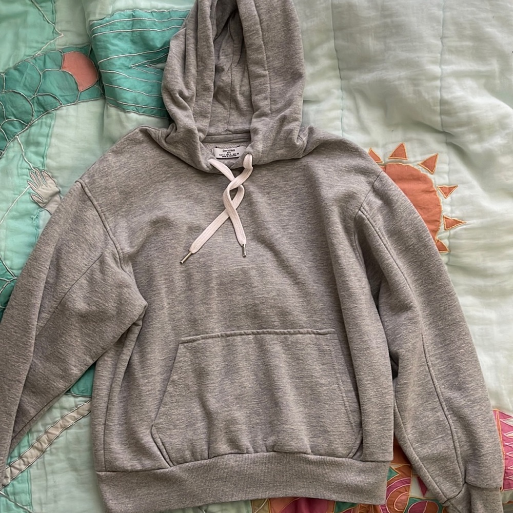 Gray hoodie